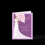 Bridal Shower Invitation Greeting Card