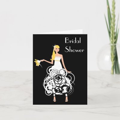 Bridal Shower invitation Greeting Card
