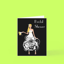 Bridal Shower invitation cards by wedding_tshirts Bridal Shower invitation cards