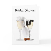 Bridal Shower Invitation  Card