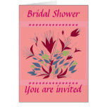 Bridal Shower Invitation Card