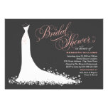 Bridal Shower Invitation | Elegant Wedding Gown