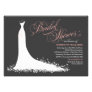 Bridal Shower Invitation | Elegant Wedding Gown Bridal Shower Invitation | Elegant Wedding Gown