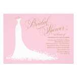 Bridal Shower Invitation | Elegant Wedding Gown