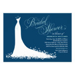 Bridal Shower Invitation | Elegant Wedding Gown