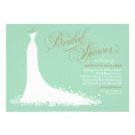 Bridal Shower Invitation | Elegant Wedding Gown