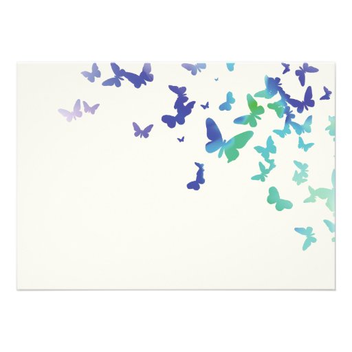 Bridal Shower Invitation | Fluttering Butterflies