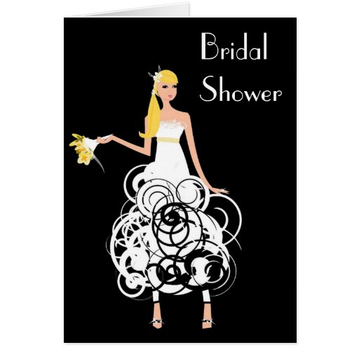 Bridal Shower invitation Greeting Card