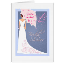Bridal Shower Invitation Greeting Cards