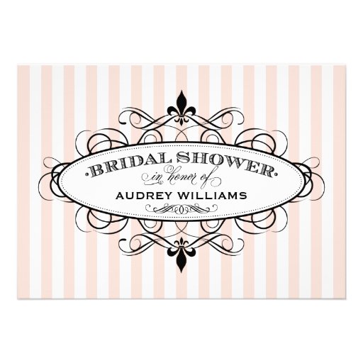 Bridal Shower Invitation | Paris France Theme