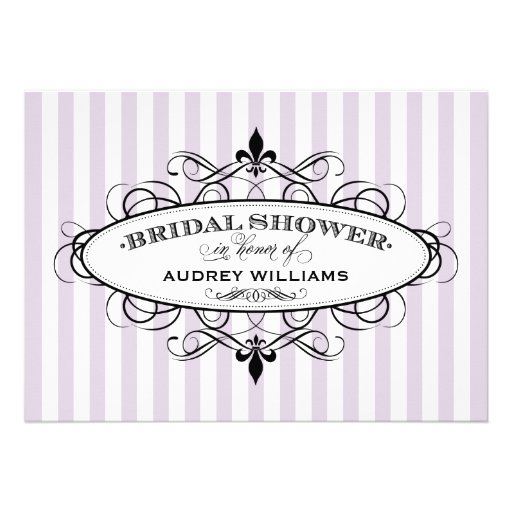 Bridal Shower Invitation | Paris France Theme