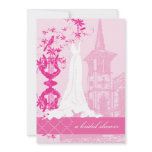 Bridal Shower Invitation  |  Pink