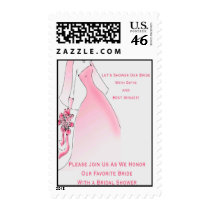 Bridal Shower Invitation Postage postage by Be_My_Valentine Bridal Shower Invitation Postage postage