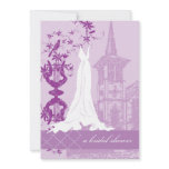 Bridal Shower Invitation  |  Purple