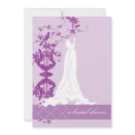 Bridal Shower Invitation  |  Purple