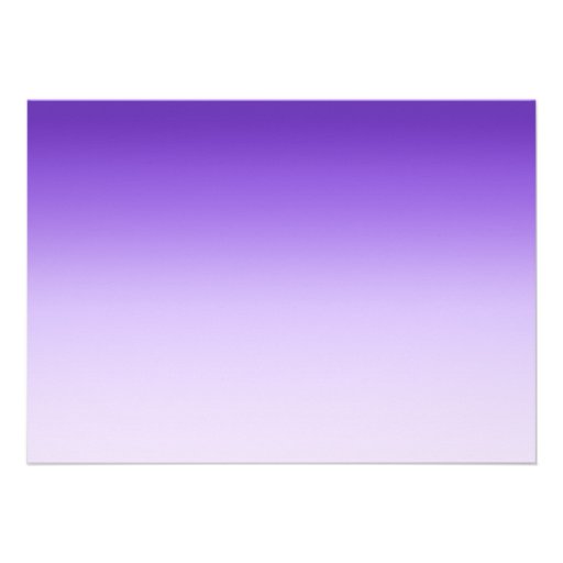 Bridal Shower Invitation Purple Ombre