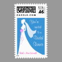 Bridal Shower Invitation Stamp