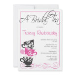 Bridal Shower Invitation - Tea