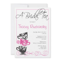Bridal Shower Invitation - Tea