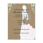 Bridal Shower Invitation Template Postcard