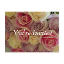 Bridal Shower Invitation Template postcards