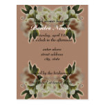 Bridal Shower Invitation Template Postcards