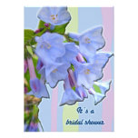 Bridal Shower Invitation Virginia Bluebells