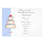 Bridal Shower Invitation with Wedding Cake