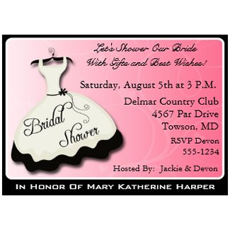 Bridal Shower Invitations invitation