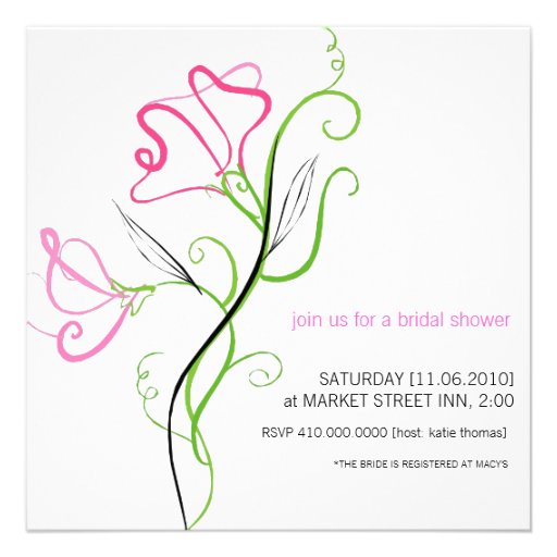 Bridal Shower Invitations
