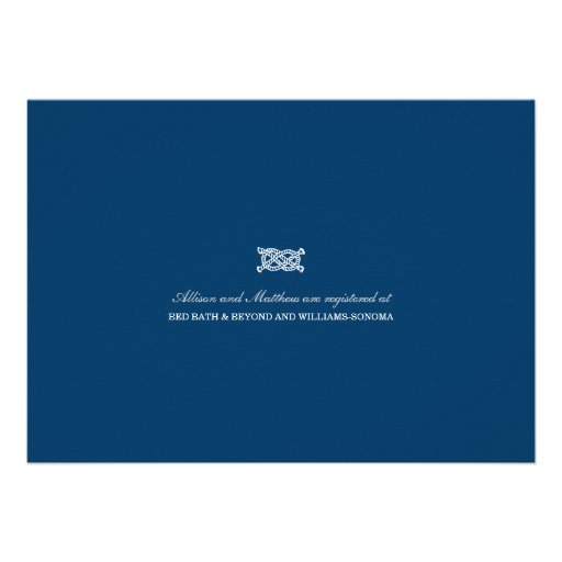 Bridal Shower Invitations | Nautical Stripes Theme