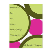 Bridal Shower Invitations postkarten by dragonflyinvitations Bridal Shower Invitations postkarten