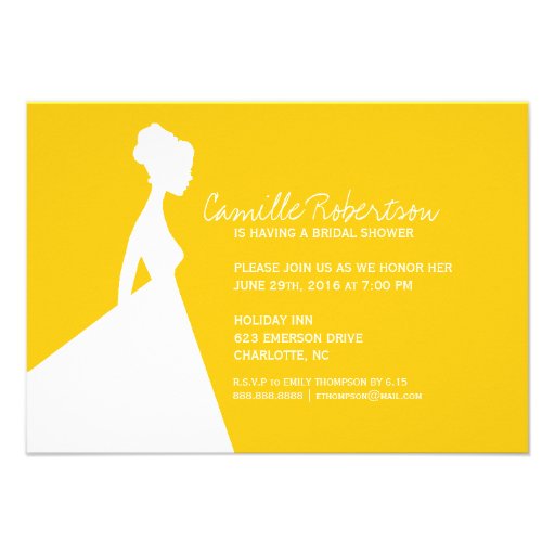 Bridal Shower Invite | Bride