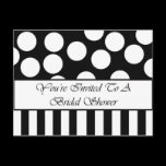 Bridal Shower Invite Postcard postcards