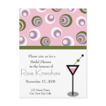 Bridal Shower -Martini postcards by kool27 Bridal Shower -Martini postcards