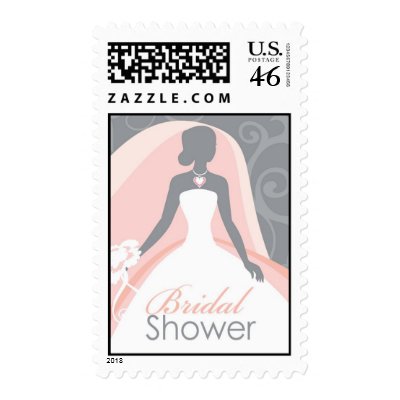 Bridal Shower Medium Postages