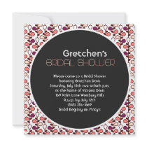 BRIDAL SHOWER MODERN Invitation by deidamia BRIDAL SHOWER MODERN Invitation