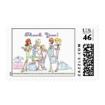 Bridal shower Party Thank you Postage stamps
