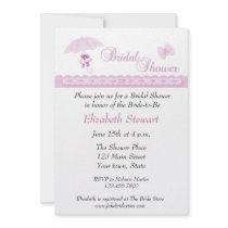 Bridal Shower Pink Lace