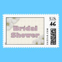 Bridal Shower postage by dndartstudio Bridal Shower postage