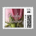 Bridal Shower postage stamp