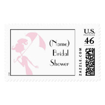 Bridal Shower Postage Stamp