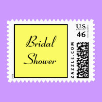 Bridal Shower - postage stamps stamps