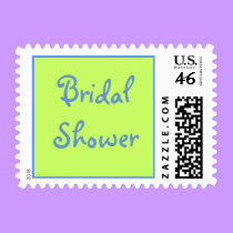 Bridal Shower - postage stamps stamps
