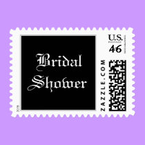 Bridal Shower - postage stamps stamps