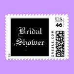 Bridal Shower - postage stamps