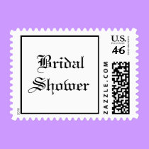Bridal Shower - postage stamps stamps