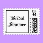 Bridal Shower - postage stamps