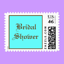 Bridal Shower - postage stamps stamps
