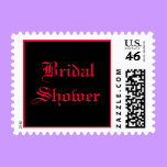 Bridal Shower - postage stamps